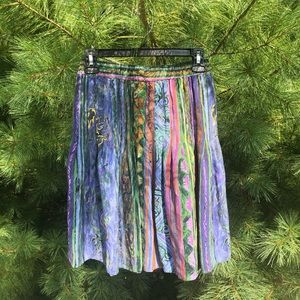 Colorful  Boho Pattern Skirt